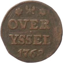Overijssel Duit 1768
