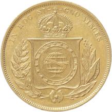 Brasil 10,000 Reis gold 1884