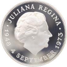 Replica 10 Gulden 1973 Juliana in Zilver
