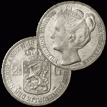 2 1/2 Gulden 1898 b ZF/PR