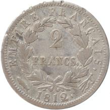 Franse inlijving 2 Francs 1812