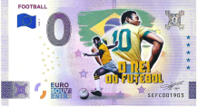 0 Euro biljet Italië 2026 - Football KLEUR