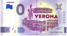 0 Euro biljet Italië 2026 - Verona