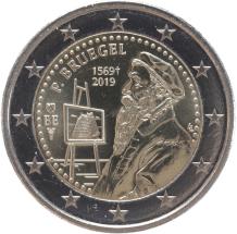 België 2 euro 2019 Pieter Bruegel UNC