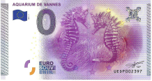 0 Euro biljet Frankrijk 2015 - Aquarium de Vannes
