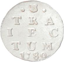 Utrecht Dubbele wapenstuiver 1789