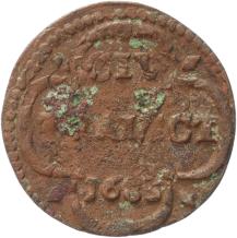 Utrecht-stad Duit 1685