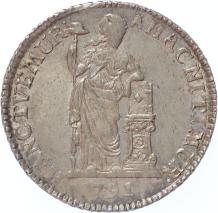 V.O.C. Zeeland 1 Gulden 1791