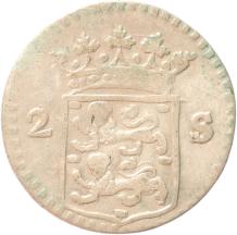 West-Friesland Dubbele stuiver 1785