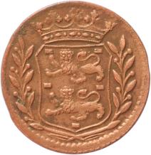 West-Friesland Duit 1739