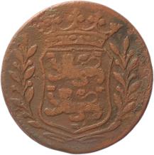 West-Friesland Duit 1742