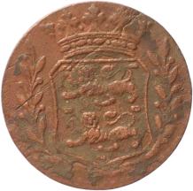 West-Friesland Duit 1754