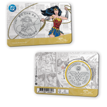 Wonder Woman 50 Dollar Cent in coincard