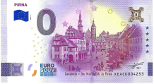 0 Euro biljet Duitsland 2026 - Pirna GOLD LABEL