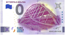 0 Euro biljet Duitsland 2026 - Bitterfeld-Wolfen