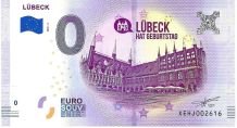 0 Euro biljet Duitsland 2018 - Lübeck