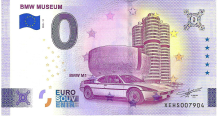 0 Euro biljet Duitsland 2026 - BMW Museum