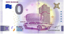 0 Euro biljet Duitsland 2026 - BMW Museum GOLD LABEL