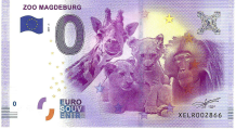 0 Euro biljet Duitsland 2017 - Zoo Magdeburg