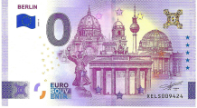 0 Euro biljet Duitsland 2026 - Berlin GOLD LABEL