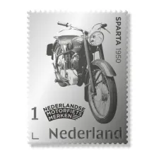 Silver stamp Dutch Motorcycle brands Sparta 1950