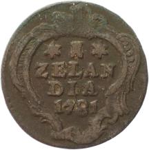 Zeeland Duit 1781