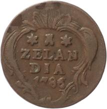 Zeeland Duit 1786/85