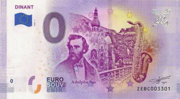 0 Euro biljet België 2019 - Dinant