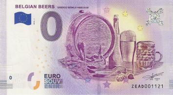 0 Euro biljet België 2018 - Belgian beers