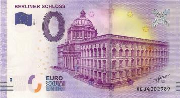 0 Euro biljet Duitsland 2017 - Berliner Schloss II