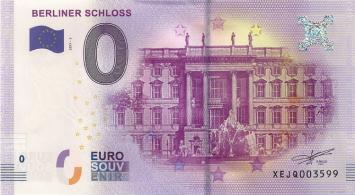 0 Euro biljet Duitsland 2017 - Berliner Schloss III