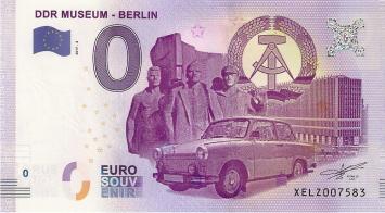 0 Euro biljet Duitsland 2017 - DDR Museum Berlin II