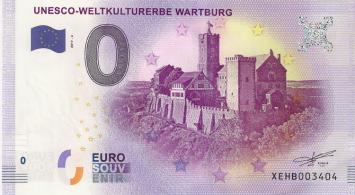 0 Euro  Biljet Duitsland 2017 - Weltkulturerbe Wartburg