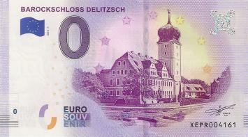 0 Euro biljet Duitsland 2018 - Barockschloss Delitzsch