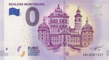 0 Euro biljet Duitsland 2018 - Schloss Moritzburg II