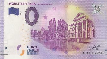 0 Euro biljet Duitsland 2018 - Worlitzerpark