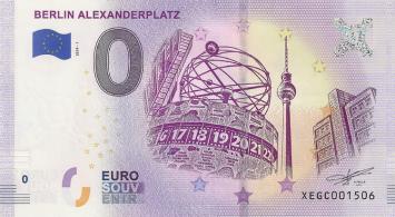 0 Euro  Biljet Duitsland 2019 - Berlin Alexanderplatz