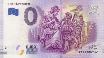 0 Euro biljet Duitsland 2019 - Rotkäppchen