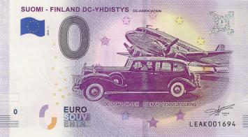 0 Euro Biljet Finland 2018 - DC-Yhdistys