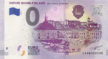 0 Euro Biljet Finland 2019 - Viipuri