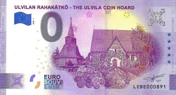 0 Euro biljet Finland 2020 - Ulvilan Rahakätkö