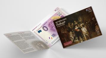 0 Euro biljet Nederland 2019 - Rembrandt De Nachtwacht LIMITED EDITION FIP#4