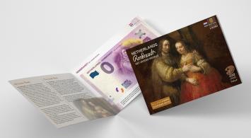0 Euro biljet Nederland 2019 - Rembrandt Het Joodse Bruidje LIMITED EDITION FIP#6