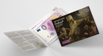 0 Euro biljet Nederland 2019 - Rembrandt Het feestmaal van Belsazar LIMITED EDITION FIP#15