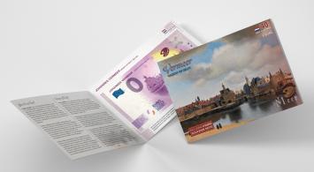 0 Euro biljet Nederland 2021 - Vermeer Gezicht op Delft LIMITED EDITION FIP#40