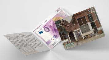 0 Euro biljet Nederland 2021 - Vermeer Het Straatje LIMITED EDITION FIP#43