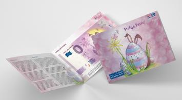 0 Euro biljet Nederland 2022 - Vrolijk Pasen LIMITED EDITION FIP#59