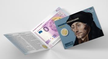 0 Euro biljet Nederland 2022 - Erasmus Programme LIMITED EDITION FIP#65