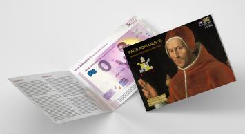 0 Euro biljet Nederland 2022 - Paus Adrianus VI LIMITED EDITION FIP#66