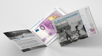 0 Euro biljet Nederland 2023 - 70 jaar Watersnoodramp LIMITED EDITION